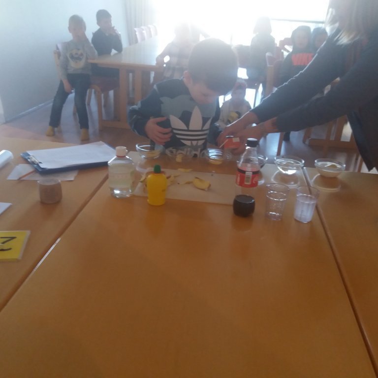 kirkjukrakkar að gera tilraunir!