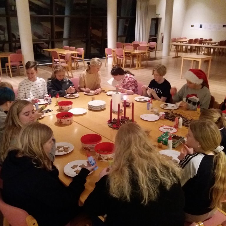 Æfak að skreyta piparkökur