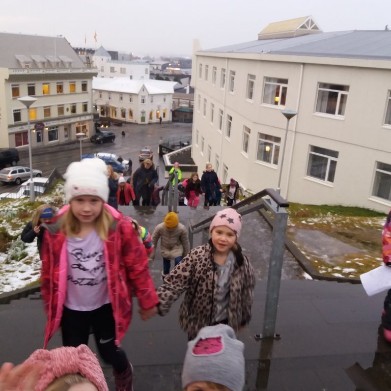 gengið heim á leið :)