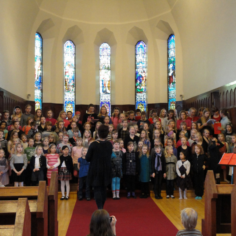 Glæsilegtur hópur.