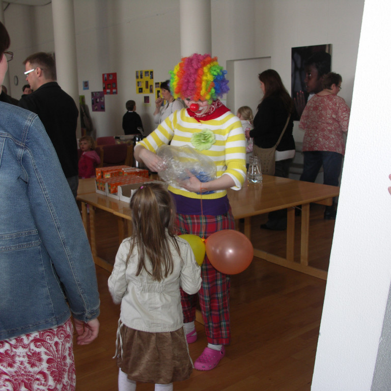 Allir fengu blöðrur