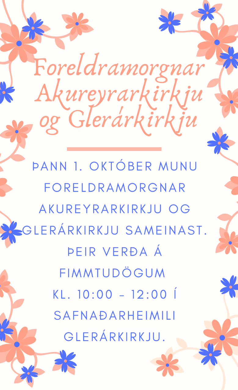 Foreldramorgnar á nýjum stað!!
