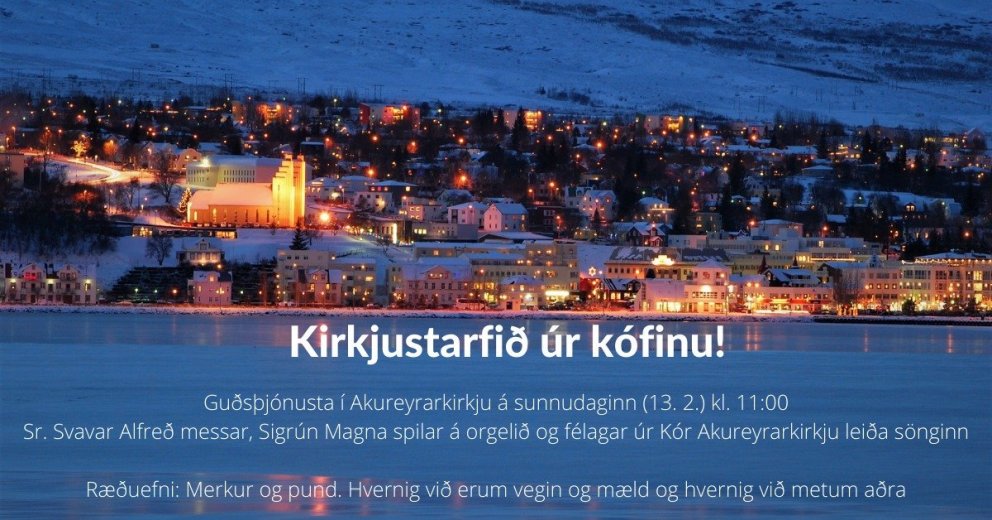 Kirkjustarfið úr kófinu!