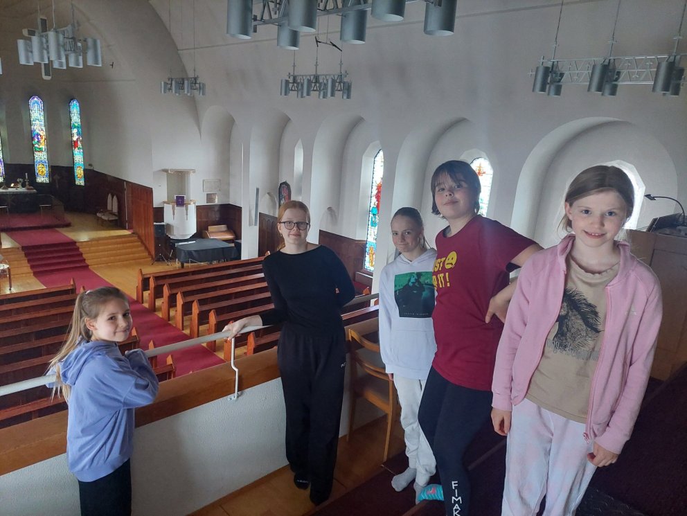 Óvissuferð Kirkjukrakka og TTT hópsins um kirkjuna