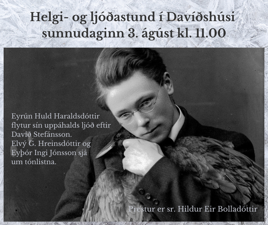Helgi- og ljóðastund í Davíðshúsi
