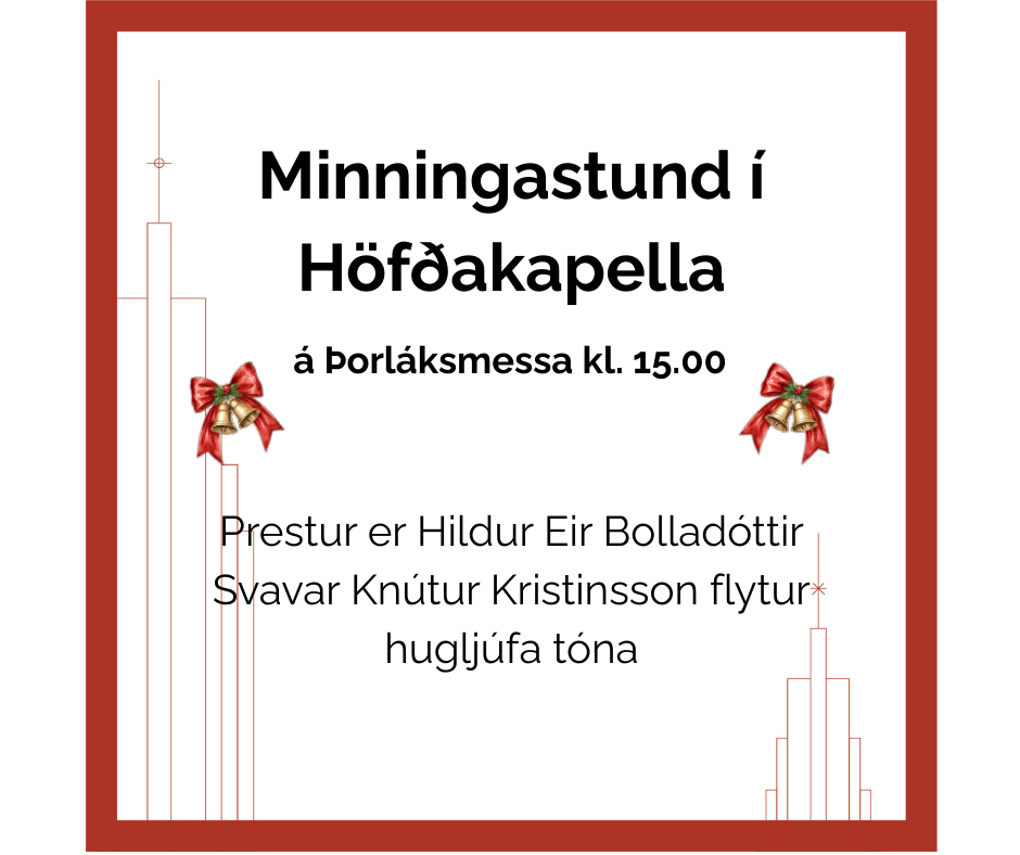 Minningastund í Höfðakapellu