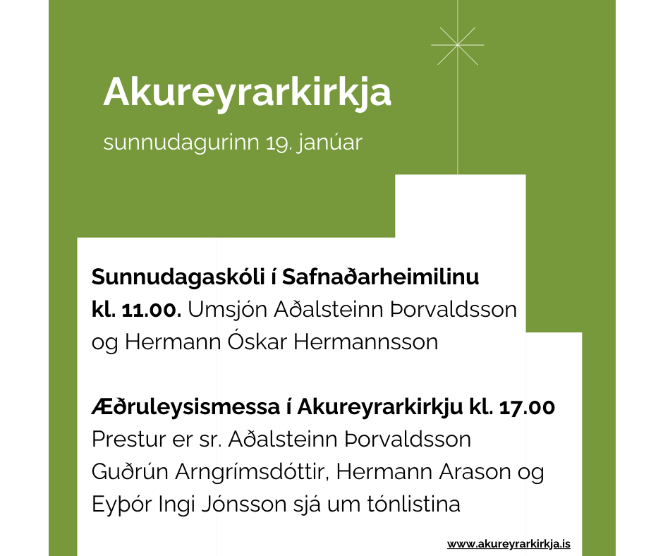 Sunnudagurinn 19. janúar