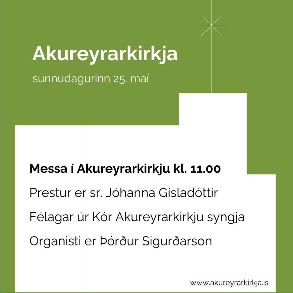 Sunnudagurinn 25. maí