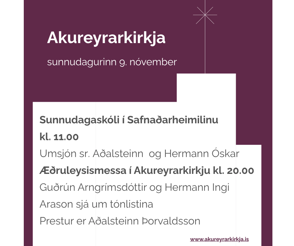 Sunnudagurinn 9. nóvember