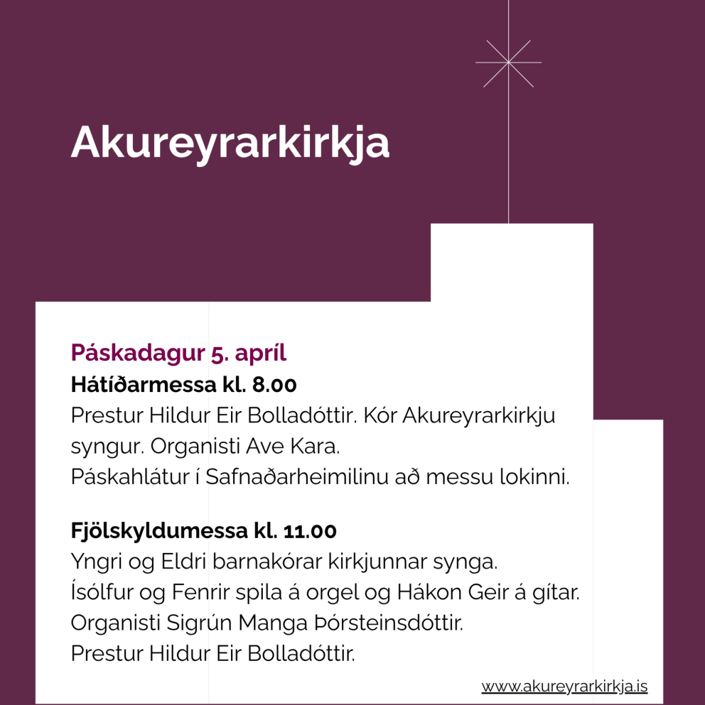Páskadagur í Akureyrarkirkju