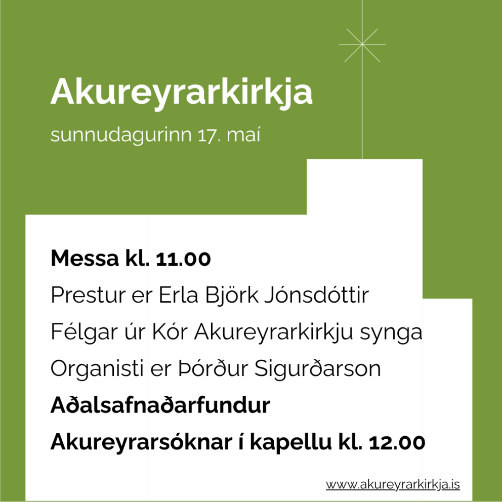 Sunnudagurinn 17. mai