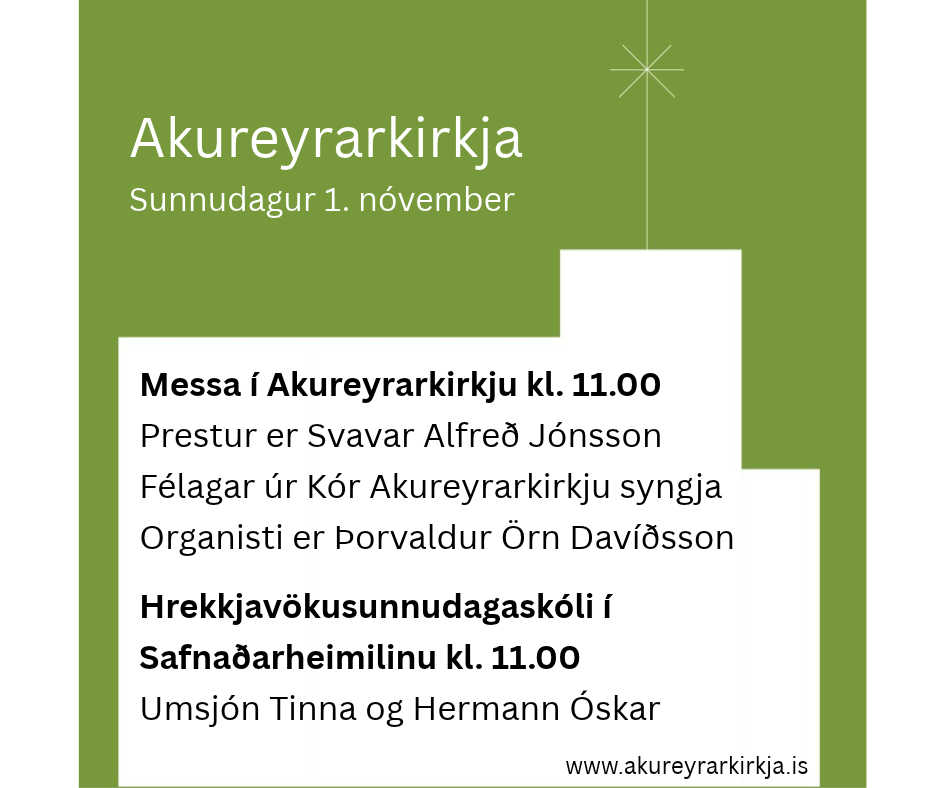 Sunnudagurinn 1. nóvember