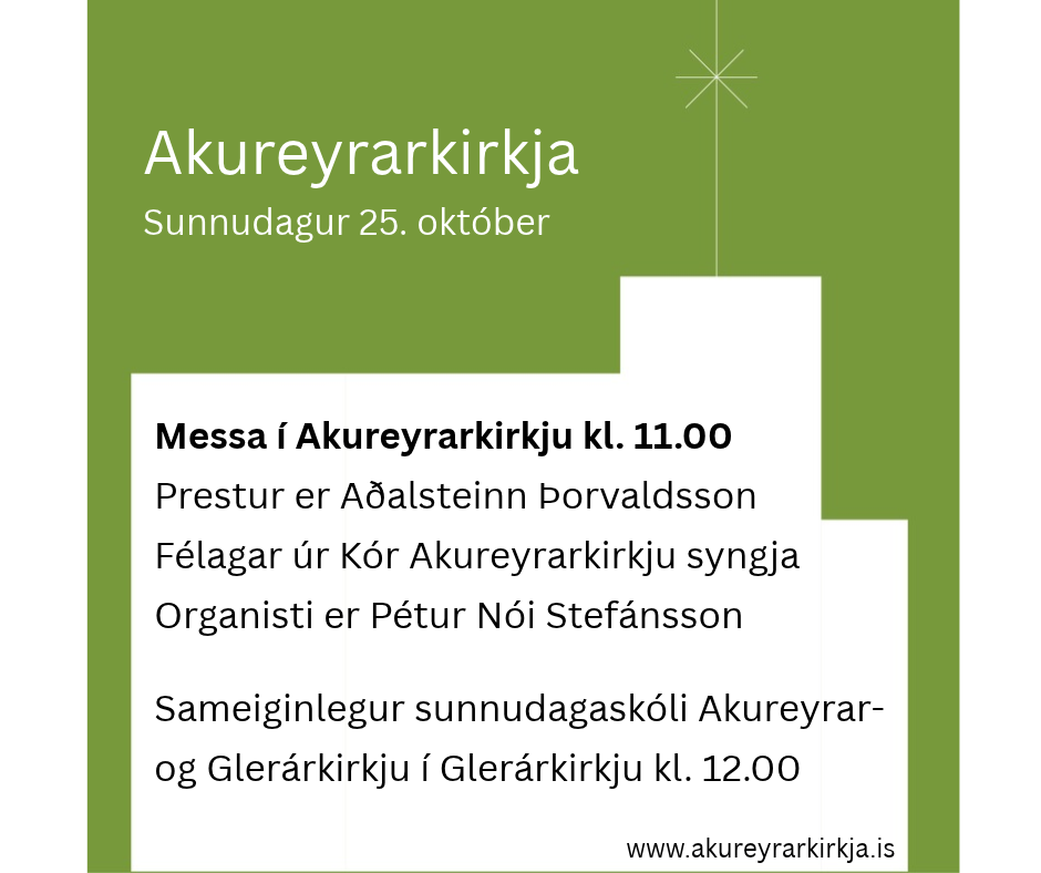 Sunnudagurinn 25. október