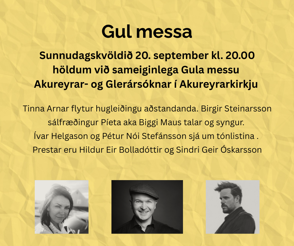 Gul messa í Akureyrarkirkju