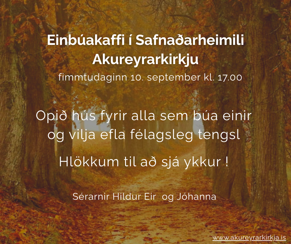 Fyrsta samvera vetrarins - Einbúakaffi