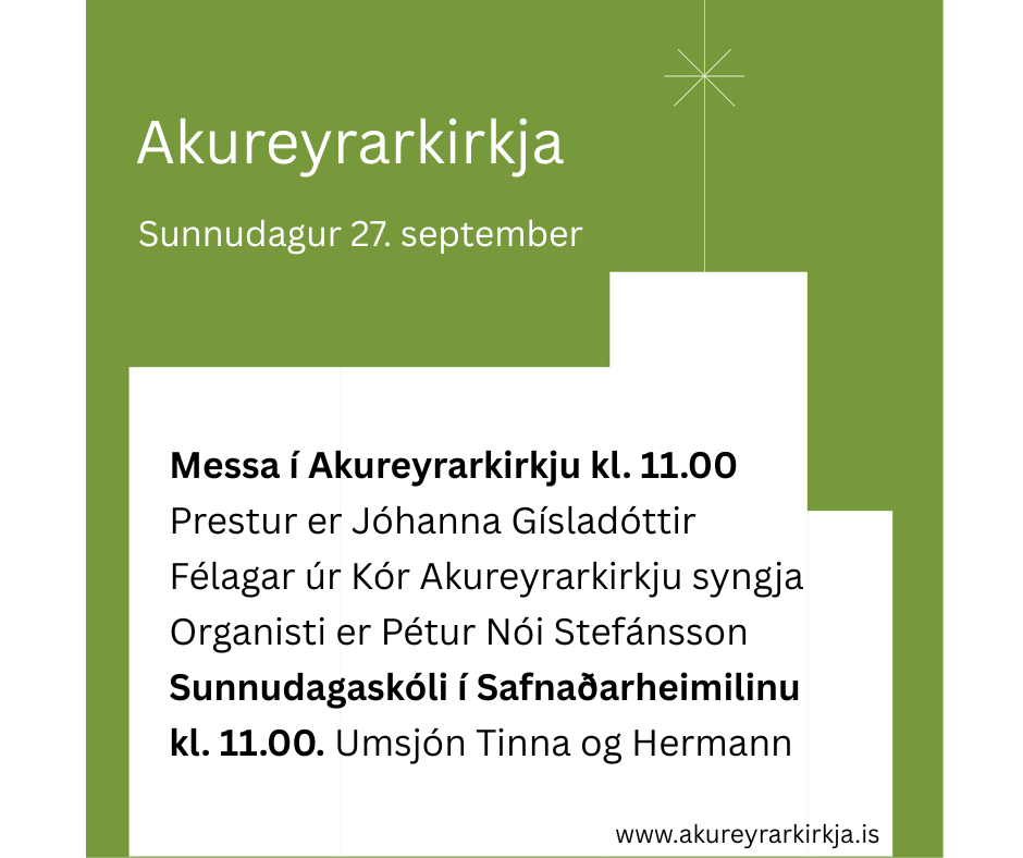 Sunnudagurinn 27. september
