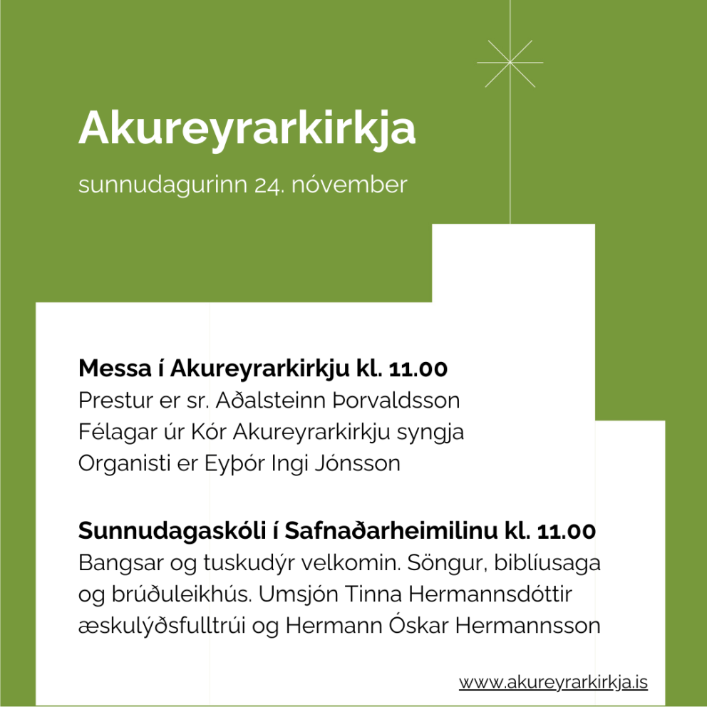 Sunnudagurinn 24. nóvember