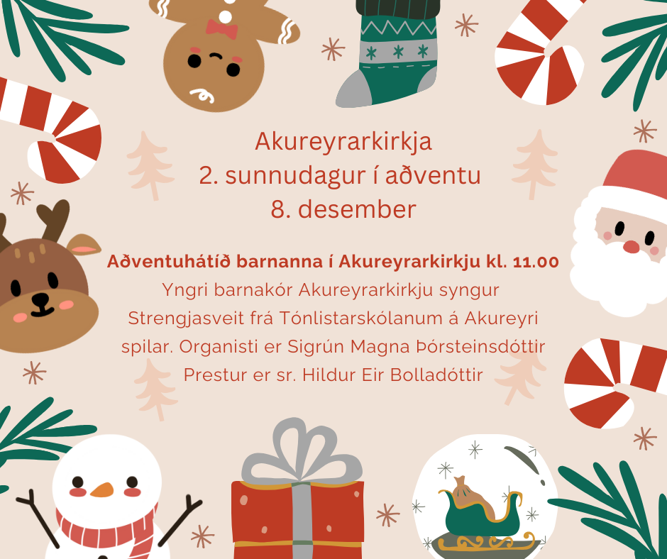 Akureyrarkirkja 2. sunnudag í aðventu