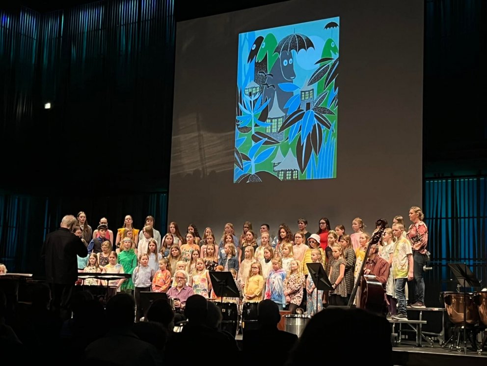 Frá tónleikum í Hörpu sl. vor