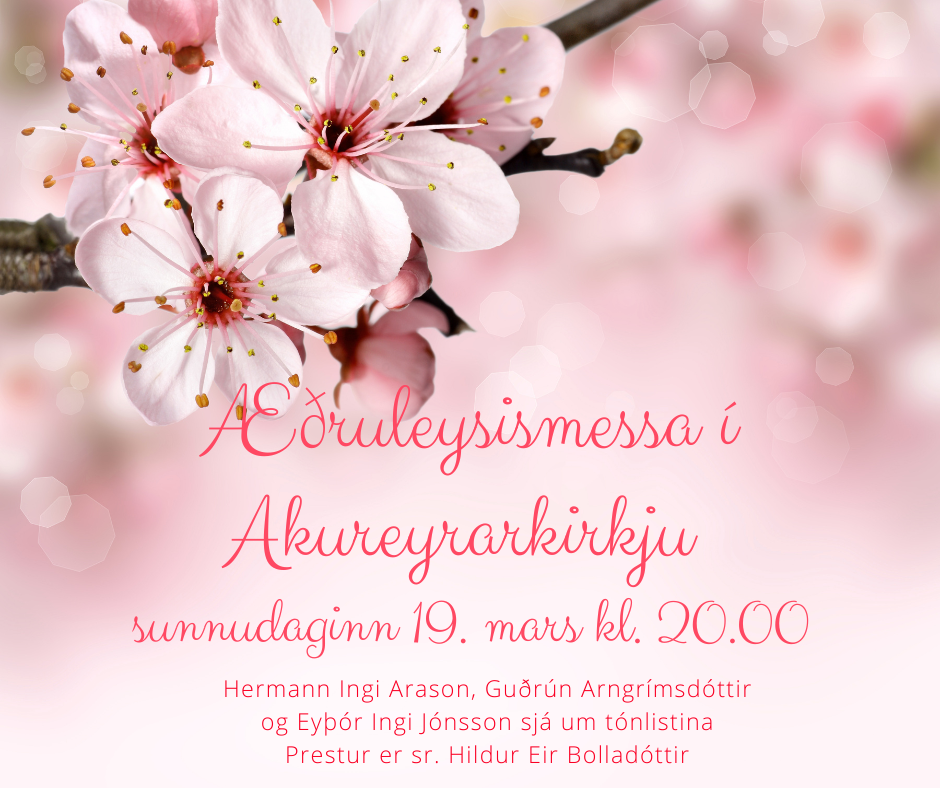 Æðruleysismessa í Akureyrarkirkju