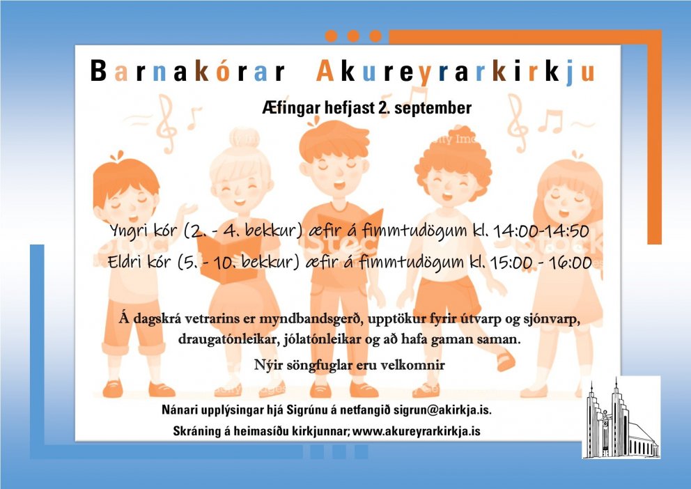 Barnakórar Akureyrarkirkju
