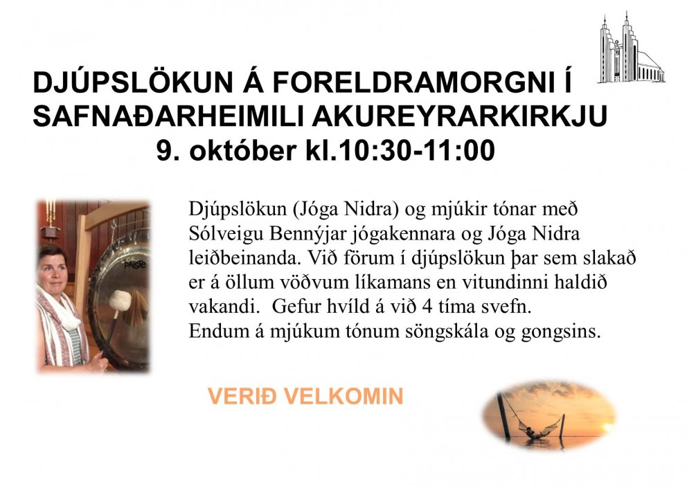 Djúpslökun á foreldramorgni 9.október