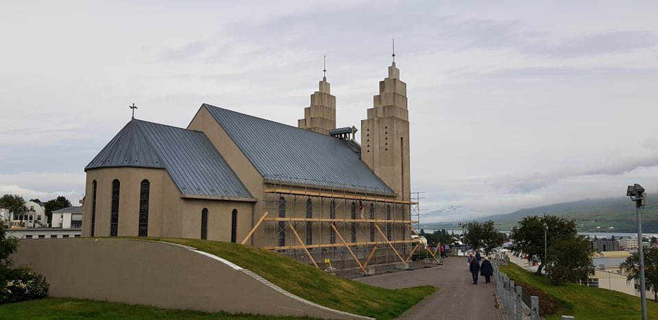 Framkvæmdir að hefjast við Akureyrarkirkju