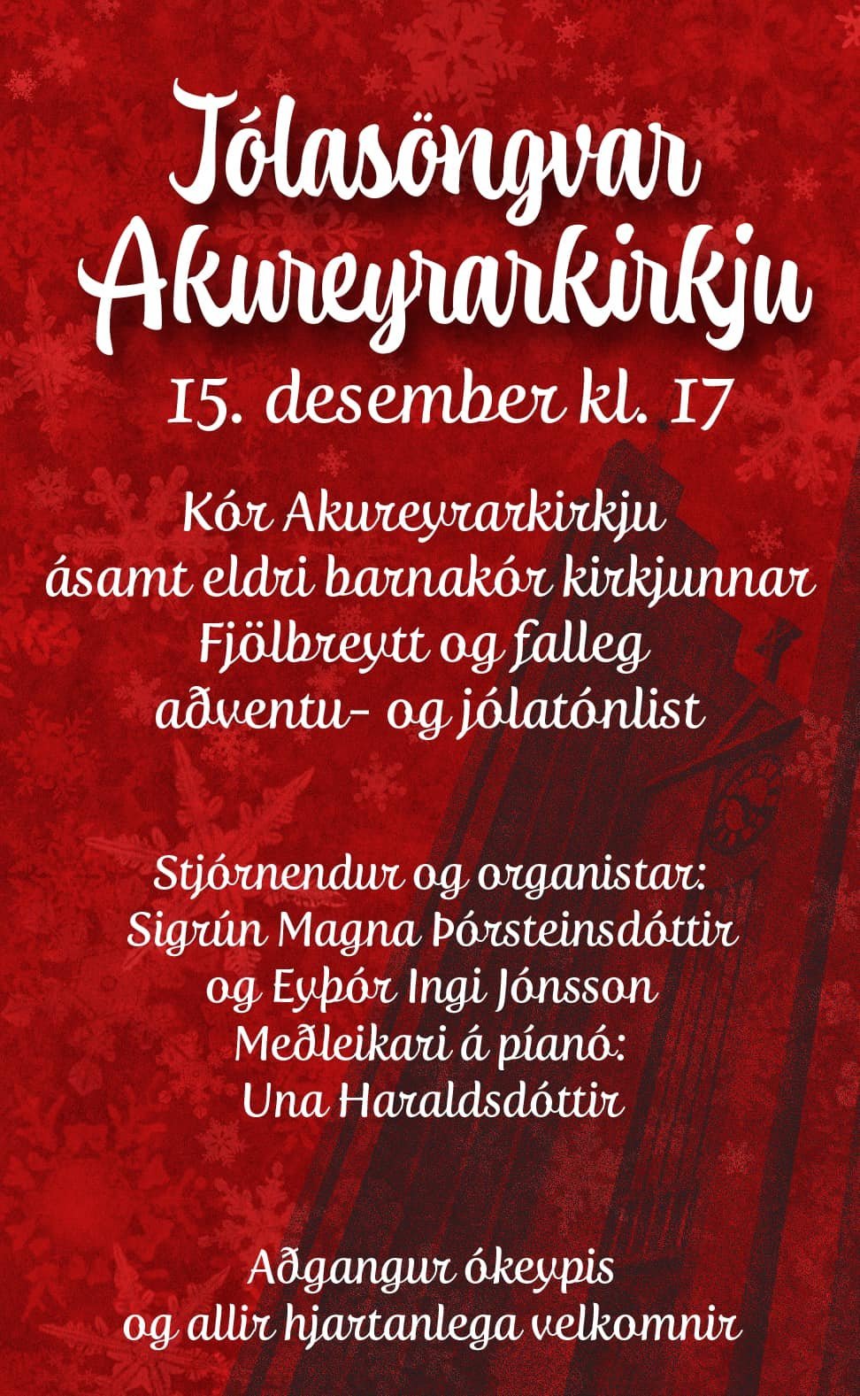 Jólasöngvar Akureyrarkirkju