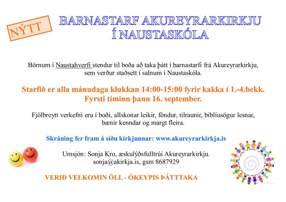 Barnastarf LÍKA í Naustaskóla