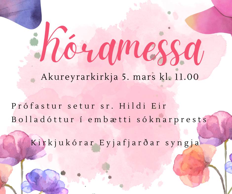 Kóramessa í Akureyrarkirkju