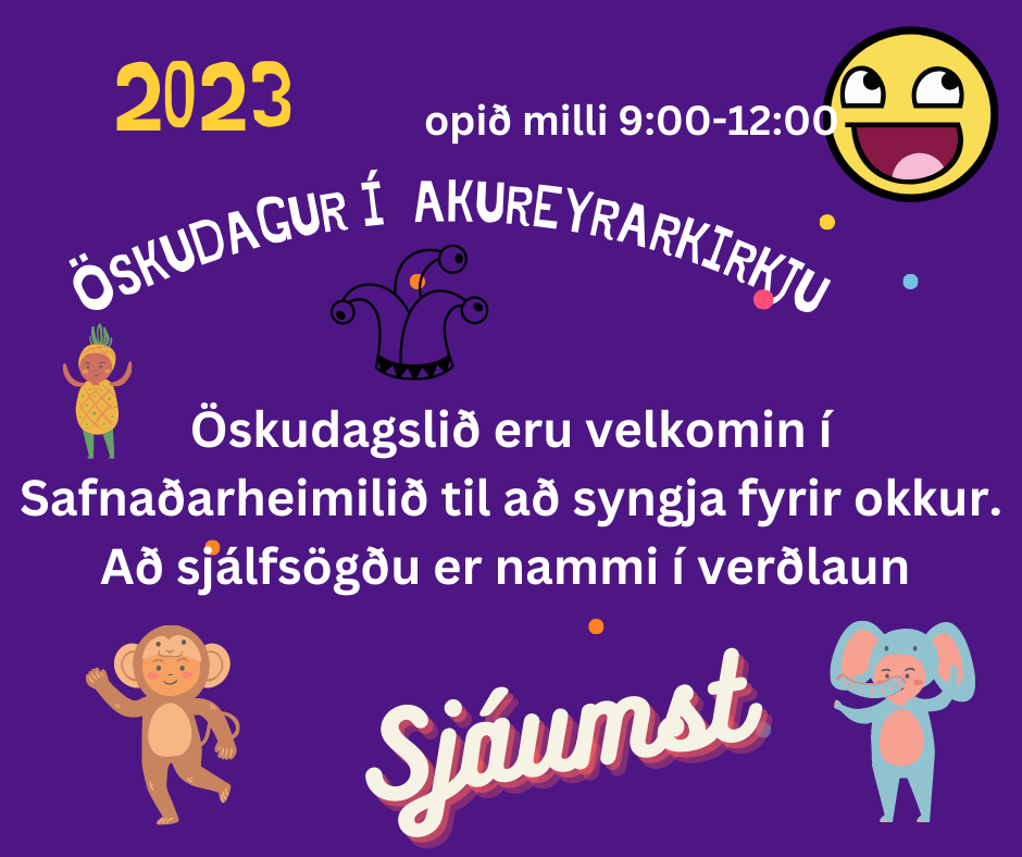 Öskudagur í Akureyrarkirkju