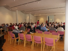 Samvera eldri borgara í Safnaðarheimilinu kl. 15.00