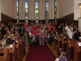 Fjölskylduguðsþjónusta, sunnudaginn 29. mars