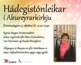 Hádegistónleikar í Akureyrarkirkju