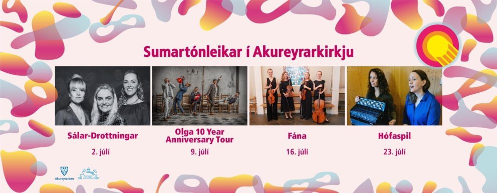 Sumartónleikar í Akureyrarkirkju