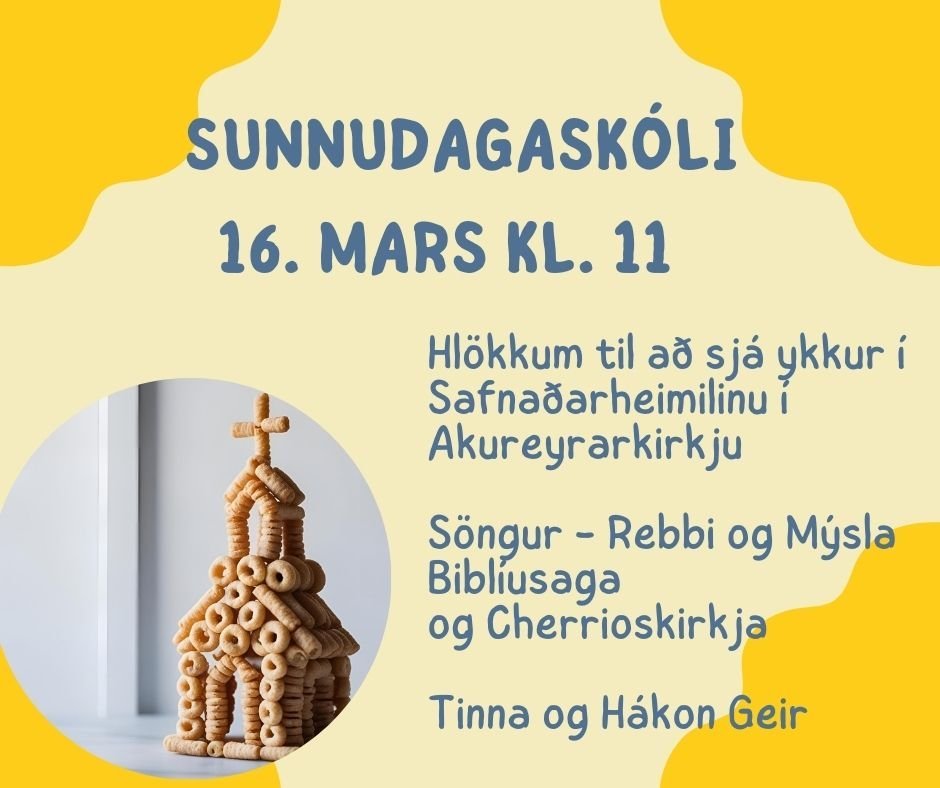 Cheerioskirkja í sunnudagaskólanum