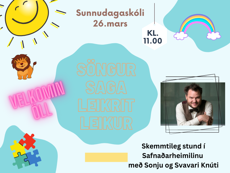 Hressandi sunnudagaskóli 26.mars