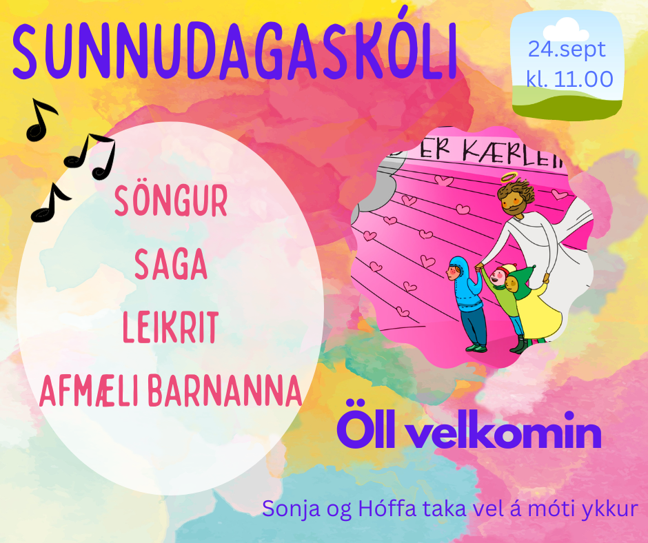 Sunnudagaskóli 24.september