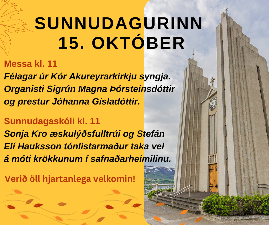 Sunnudagurinn 15. október 2023