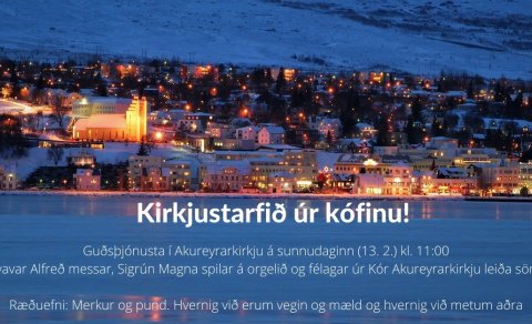Kirkjustarfið úr kófinu!
