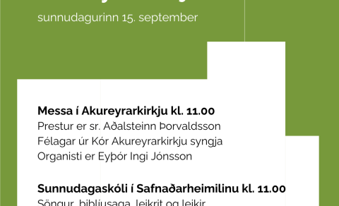 Sunnudagurinn 15. september