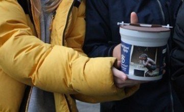 Fermingarbörnin safna fyrir Hjálparstarf kirkjunnar