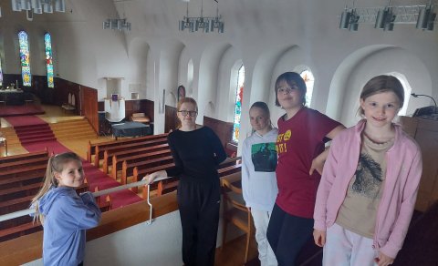 Óvissuferð Kirkjukrakka og TTT hópsins um kirkjuna