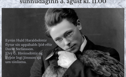 Helgi- og ljóðastund í Davíðshúsi