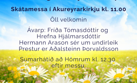 Sumardagurinn fyrsti í Akureyrarkirkju