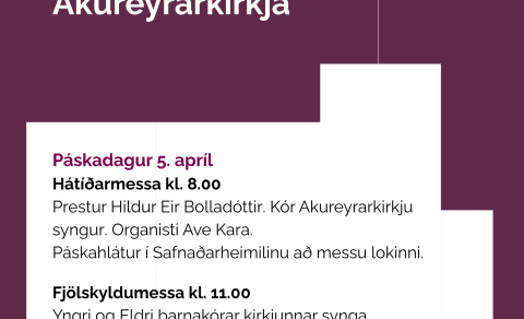 Páskadagur í Akureyrarkirkju