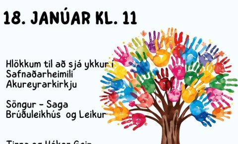 Akureyrarkirkja sunnudaginn 18. janúar