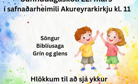 Sunnudagaskóli 22. mars