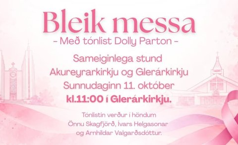 Bleika messa í Glerárkirkju