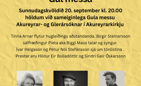 Gul messa í Akureyrarkirkju